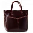 Сумка Женская Классическая кожа PODIUM P107 8713-1 wine-red Podium