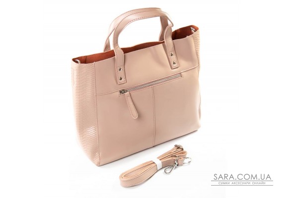 Сумка Женская Классическая кожа PODIUM P107 8713-1 pink Podium