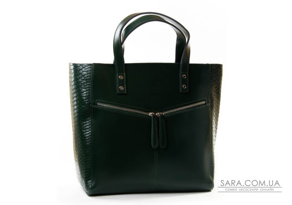 Сумка Женская Классическая кожа PODIUM P107 8713-1 green Podium