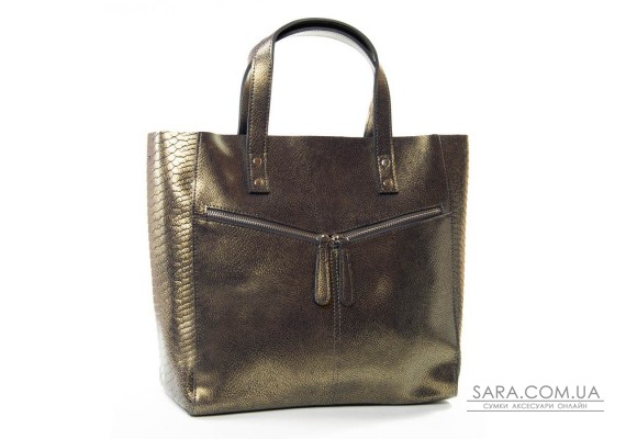 Сумка Женская Классическая кожа PODIUM P107 8713-1 gold Podium