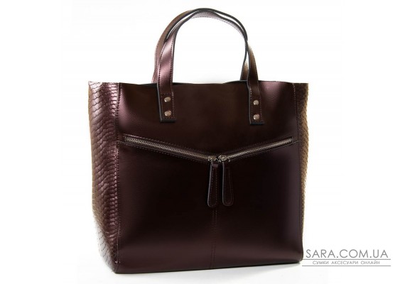 Сумка Женская Классическая кожа PODIUM P107 8713-1 bright-brown Podium