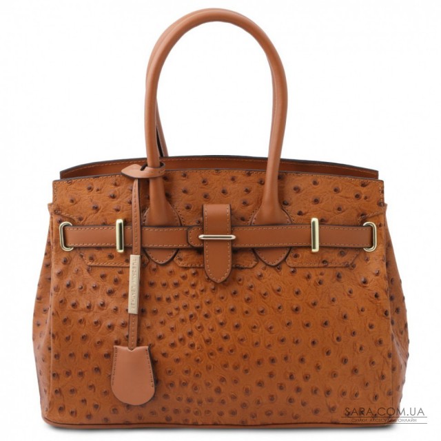 Жіноча шкіряна сумка Шкіра Страус Tuscany TL142120 Жіноча шкіряна сумка Шкіра Страус Tuscany TL142120