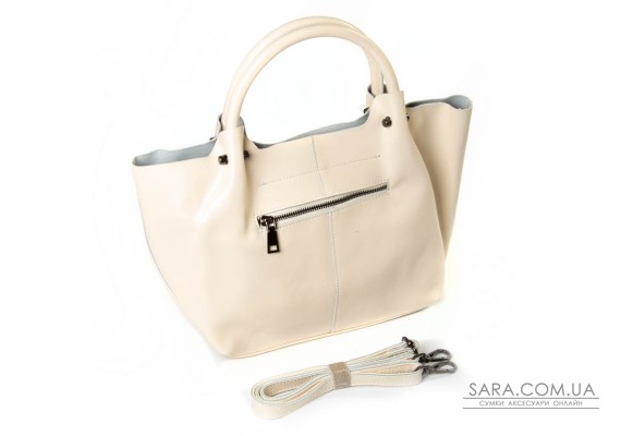 Сумка Жіноча Класична шкіра PODIUM P46 8649-2 beige Podium