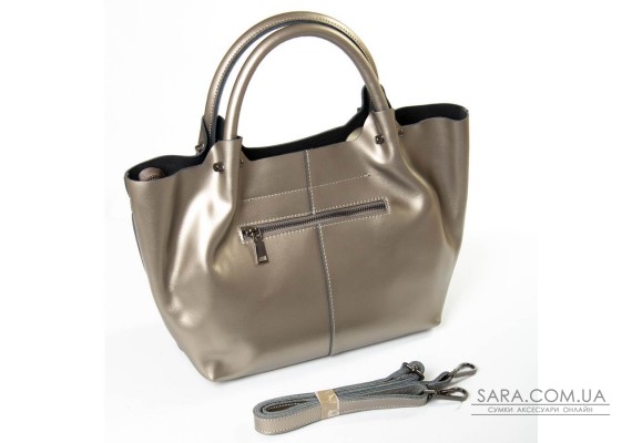 Сумка Жіноча Класична шкіра PODIUM P46 8649-2 argenteous Podium