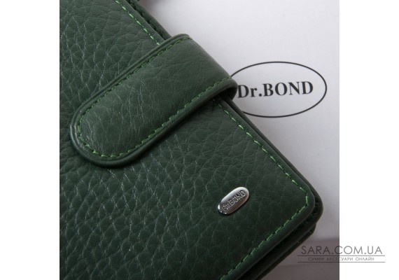 Кошелек Classic кожа DR. BOND WN-2 dark-green Podium