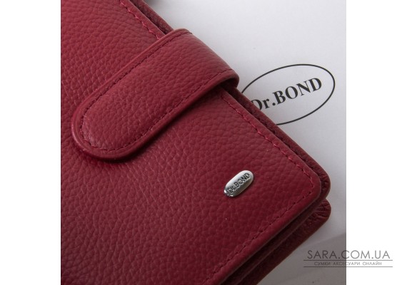 Кошелек Classic кожа DR. BOND WN-2 dark-red Podium