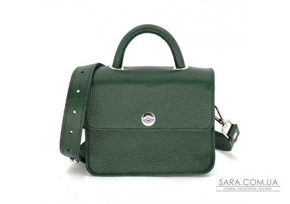 Жіноча шкіряна сумка Міні Зелений Dekey (9305)