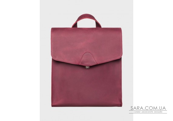 Жіноча шкіряна сумка-рюкзак Марсала Dekey (6508)