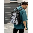 Мужской рюкзак Sambag RollTop ZARD с принтом "Graphity"