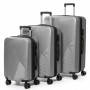 Дорожная Чемодан 31 ABS-пластик 804 silver