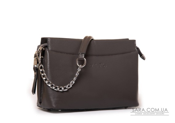 Сумка жіноча Класична шкіра ALEX RAI 3013 grey Podium