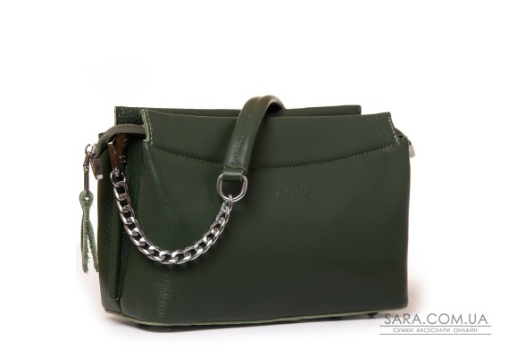 Сумка жіноча Класична шкіра ALEX RAI 3013 green Podium