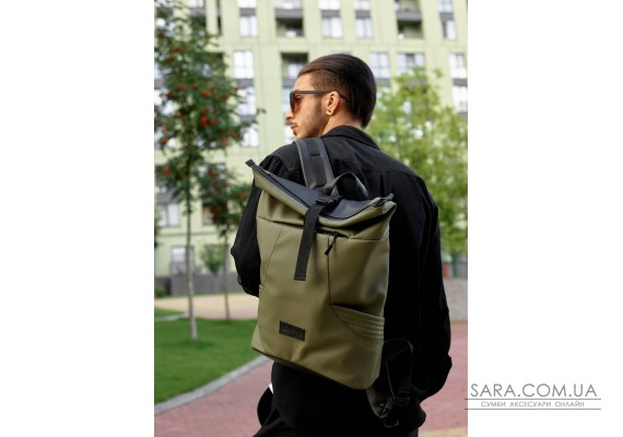 Мужской рюкзак ролл Sambag  RollTop X хаки