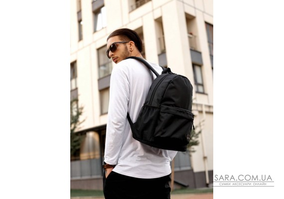 Чоловічий рюкзак Sambag Brix PJT classic чорний поліестер