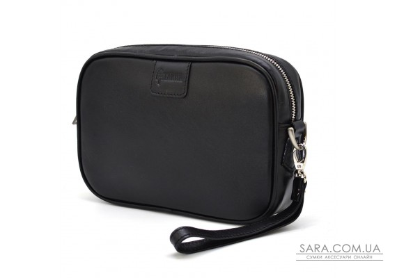 Кожаная сумка барсетка черная TARWA GA-7310-4lx