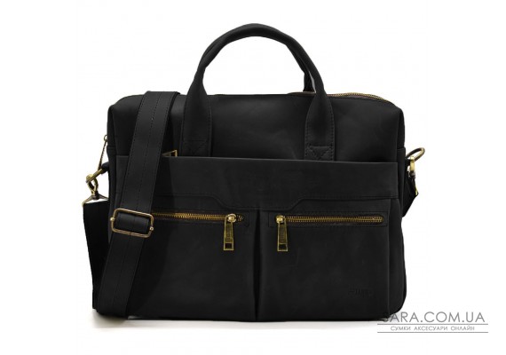 Чоловіча чорна сумка для ноутбука RA-7122-3md TARWA