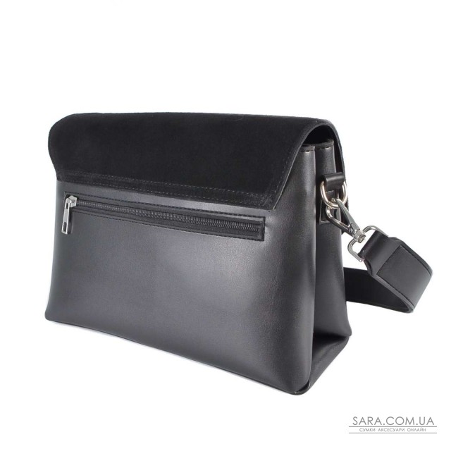 792 сумка замш черная Lucherino 792 сумка замш черная Lucherino