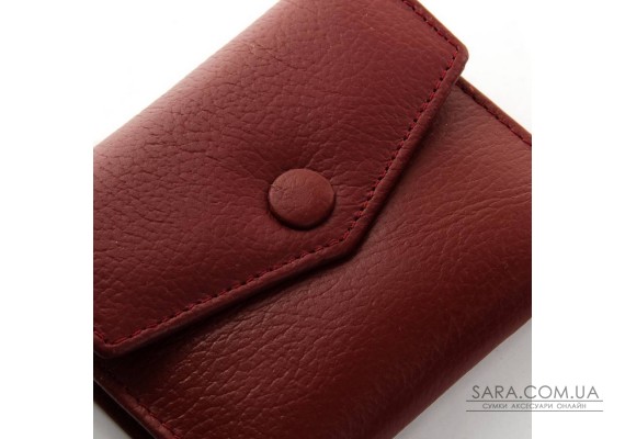 Гаманець Шкіряний Жіночий Classic DR. BOND WS-20 dark-red Podium