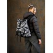 Жіночий рюкзак ролл Sambag  RollTop Double принт "Palm"