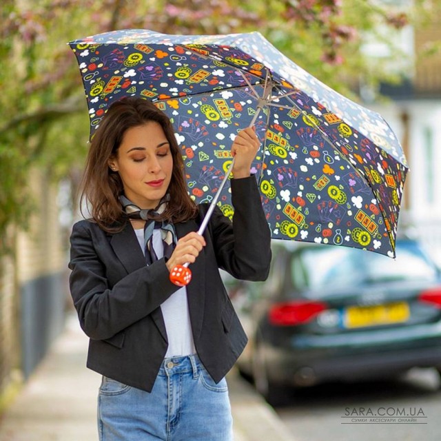 Зонт женский Fulton L926-040751 Curio-2 UV Trippy Casino (Казино) Зонт женский Fulton L926-040751 Curio-2 UV Trippy Casino (Казино)