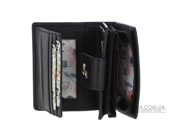 Гаманець жіночий Ashwood J55 BLACK (Чорний)