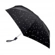 Зонт женский Fulton L501-041086 Tiny-2 Glitter Stars Black (Блеск звезд)