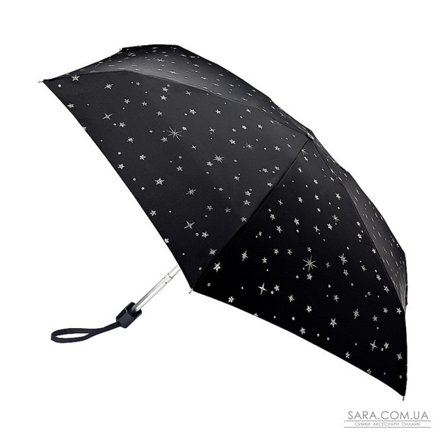 Зонт женский Fulton L501-041086 Tiny-2 Glitter Stars Black (Блеск звезд) Зонт женский Fulton L501-041086 Tiny-2 Glitter Stars Black (Блеск звезд)