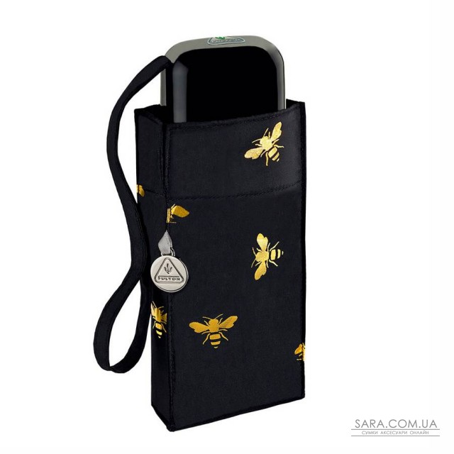 Зонт женский Fulton L501-041109 Tiny-2 Golden Bees (Золотые пчелы) Зонт женский Fulton L501-041109 Tiny-2 Golden Bees (Золотые пчелы)