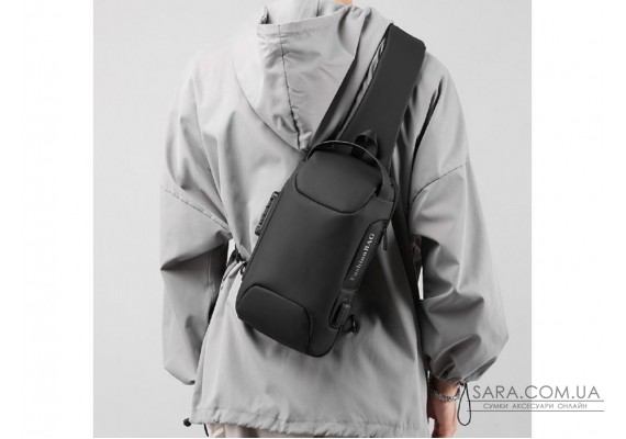 Чоловіча текстильна сумка-рюкзак Confident ATN01-T-X1661A