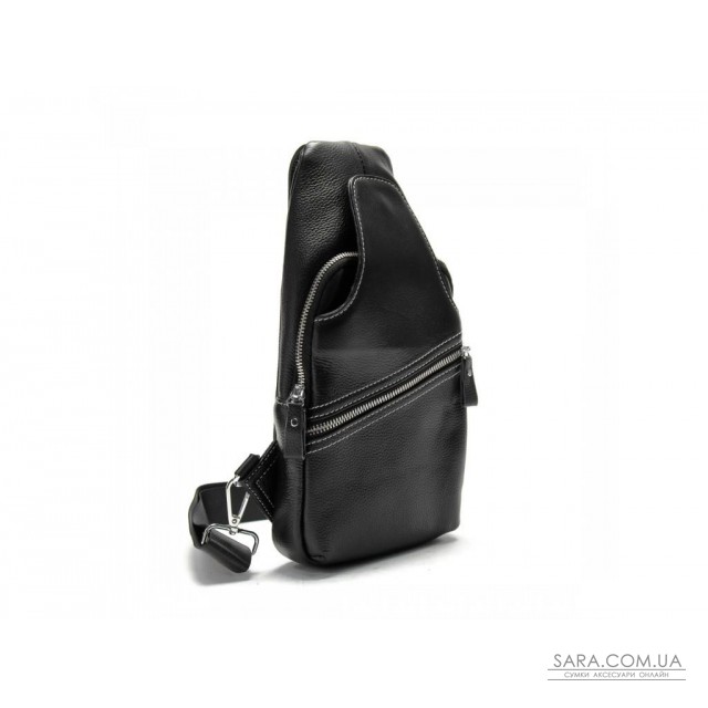Сумка-слінг чорна шкіряна Tiding Bag F-A25F-5003A недорого Сумка-слінг чорна шкіряна Tiding Bag F-A25F-5003A недорого