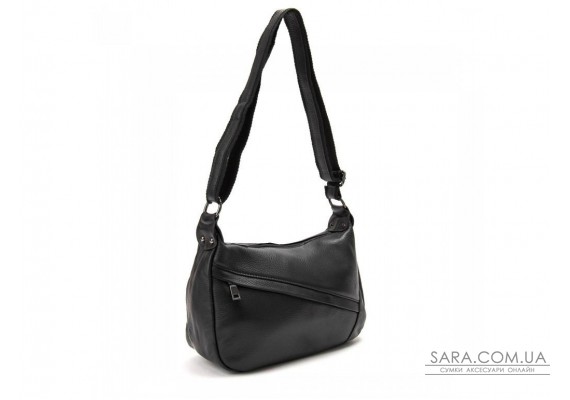 Женская черная сумка через плечо из натуральной кожи Riche NM20-W2021A