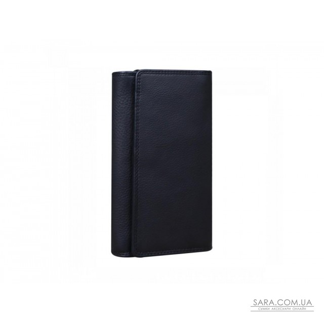 Шкіряний чорний гаманець Tavinchi R-P-5190A недорого