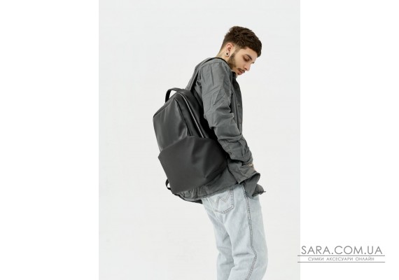 Чоловічий рюкзак Sambag Zard Dart чорний з перфорацією