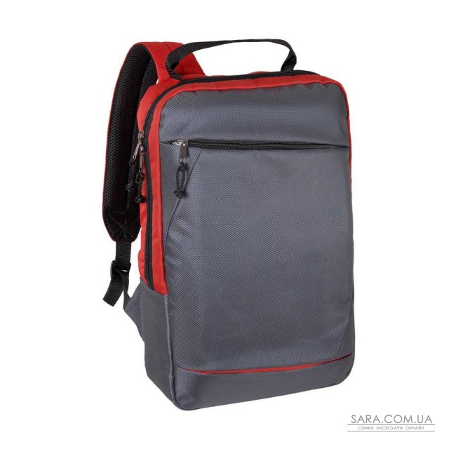 Рюкзак для ноутбука 15 дюймів червоно-сірий Surikat дешево Рюкзак для ноутбука 15 дюймів червоно-сірий Surikat дешево