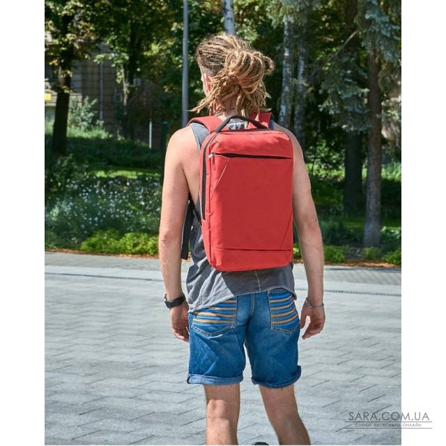 Рюкзак для ноутбука 15 дюймів червоно-сірий Surikat дешево Рюкзак для ноутбука 15 дюймів червоно-сірий Surikat дешево