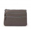 Косметичка кожа A-00141 grey Podium