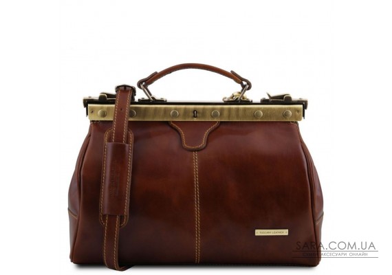 Кожаная сумка саквояж Tuscany Leather Michelangelo TL10038