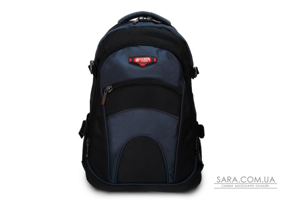 Рюкзак Міський нейлон Power In Eavas 9069 black-blue