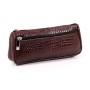Женская косметичка кожаная CB020202-korichnevaja кайман коричневая