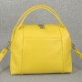 Сумка кожаная женская S510112-yellow желтая