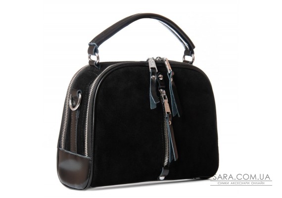 Сумка Женская Классическая замш ALEX RAI 8545 black