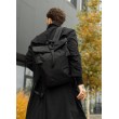 Мужской рюкзак ролл Sambag RollTop KZN черный тканевый