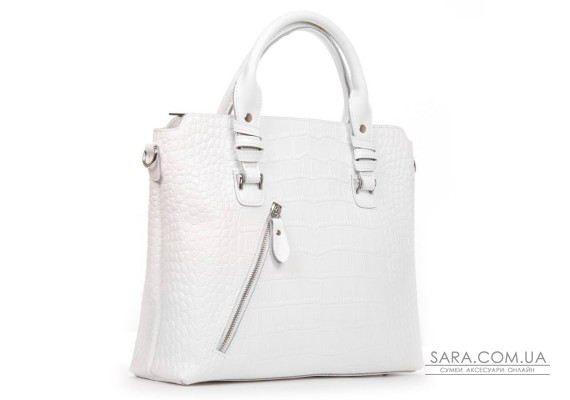 Сумка Женская Классическая кожа ALEX RAI 8640 white