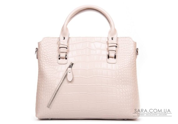 Сумка Шкіряна Жіноча Класична ALEX RAI 8640 beige