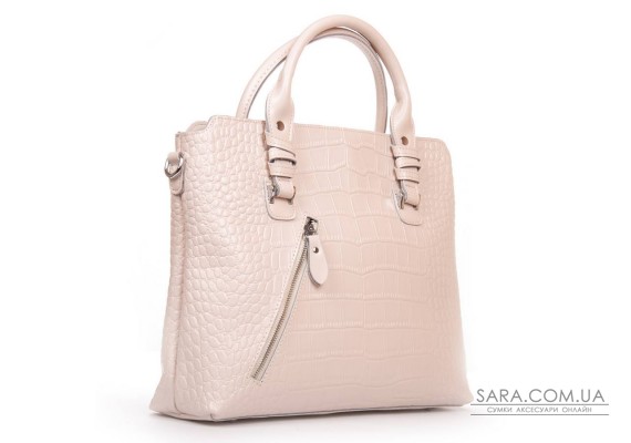 Сумка Шкіряна Жіноча Класична ALEX RAI 8640 beige