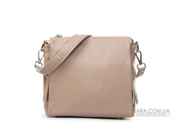 Сумка Шкіряна Жіноча Класична ALEX RAI 8942-9 beige