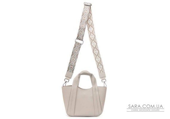 Сумка Шкіряна Жіноча Класична ALEX RAI 97718-9 l.beige