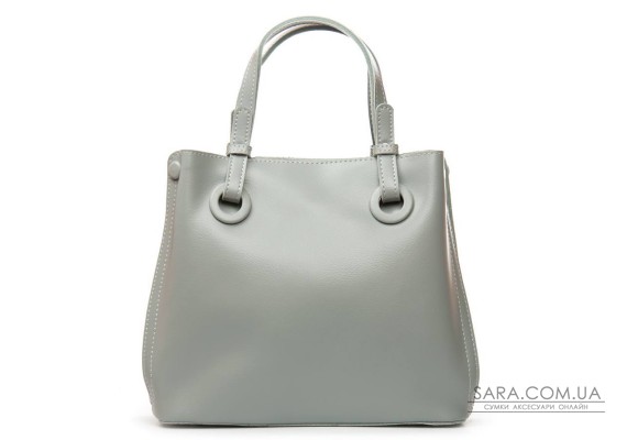 Сумка Шкіряна Жіноча Класична ALEX RAI 1546 light-grey