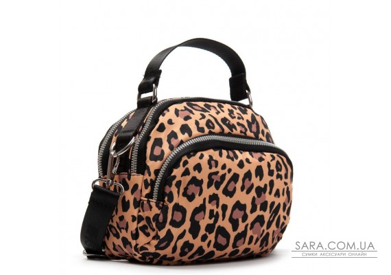 Сумка Жіноча Текстиль поліамід Jielshi 1631 leopard print