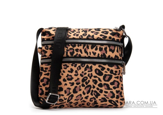 Сумка Жіноча Текстиль поліамід Jielshi 2610-2 leopard print